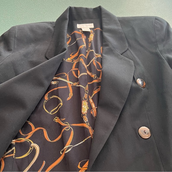 Ann Taylor Vintage 100% Wool Double Breasted Blazer - Picture 6 of 7
